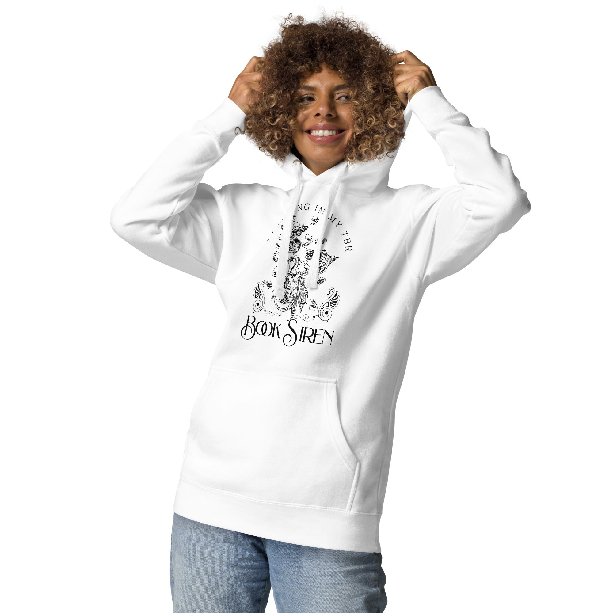 Book Siren Unisex Hoodie *NEW BRAND - CHECK SIZING* for FireDrake Artistry