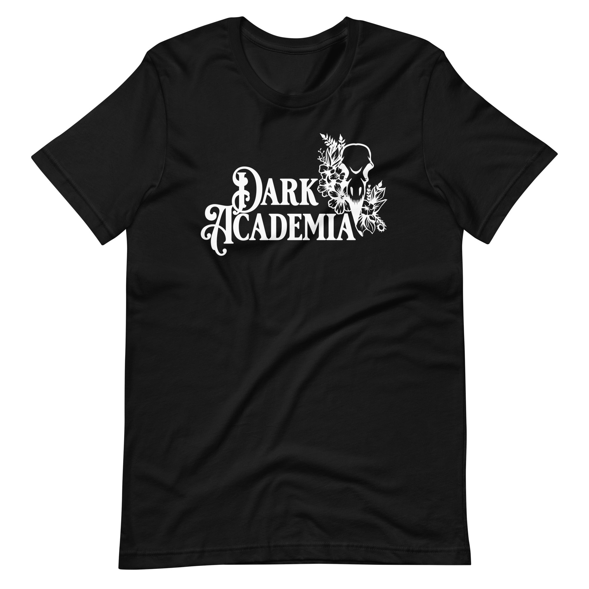 Dark Academia Unisex t-shirt - White Design for FireDrake Artistry