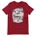 Load image into Gallery viewer, Cliterature is Literature Dark Bookstack Unisex t-shirt for FireDrake Artistry 
