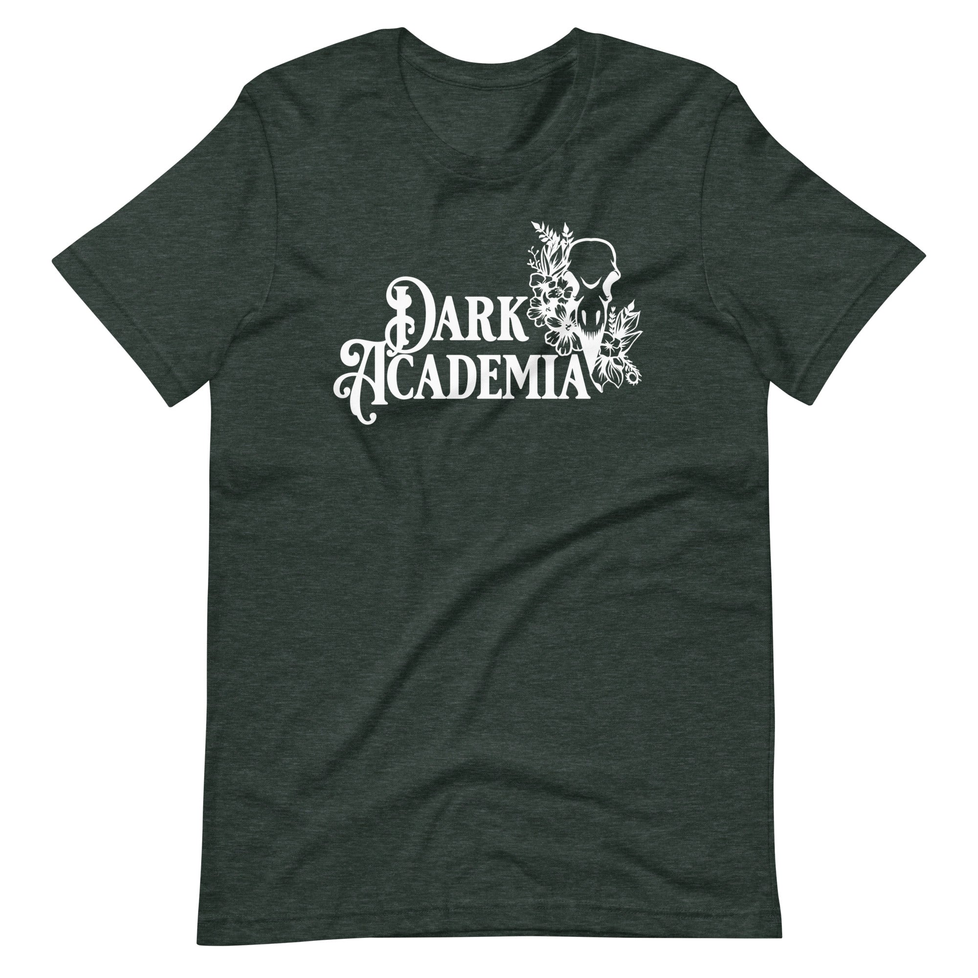 Dark Academia Unisex t-shirt - White Design for FireDrake Artistry