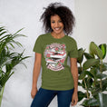 Load image into Gallery viewer, Cliterature is Literature Spring Bookstack Unisex t-shirt  for Fire Drake Artistry 
