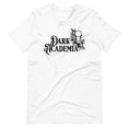 Load image into Gallery viewer, Dark Academia Unisex t-shirt - Black Design for FireDrake Artistry

