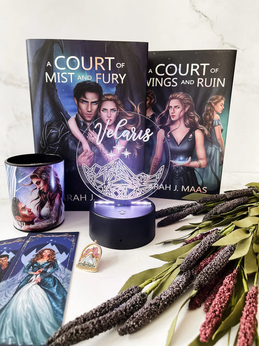 Acrylic "Velaris" light up sign by FireDrake Artistry™