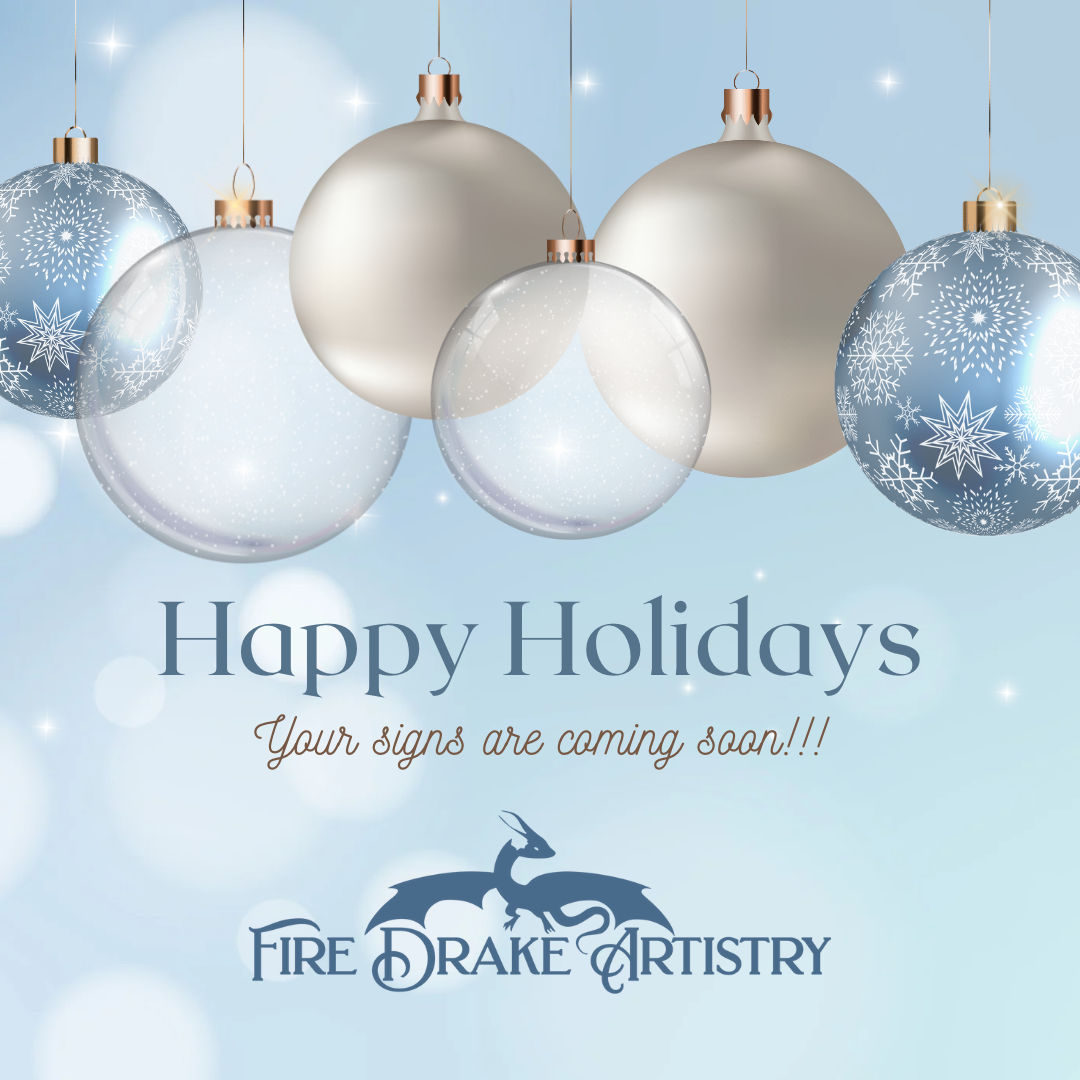 Downloadable Present Card for FireDrake Artistry