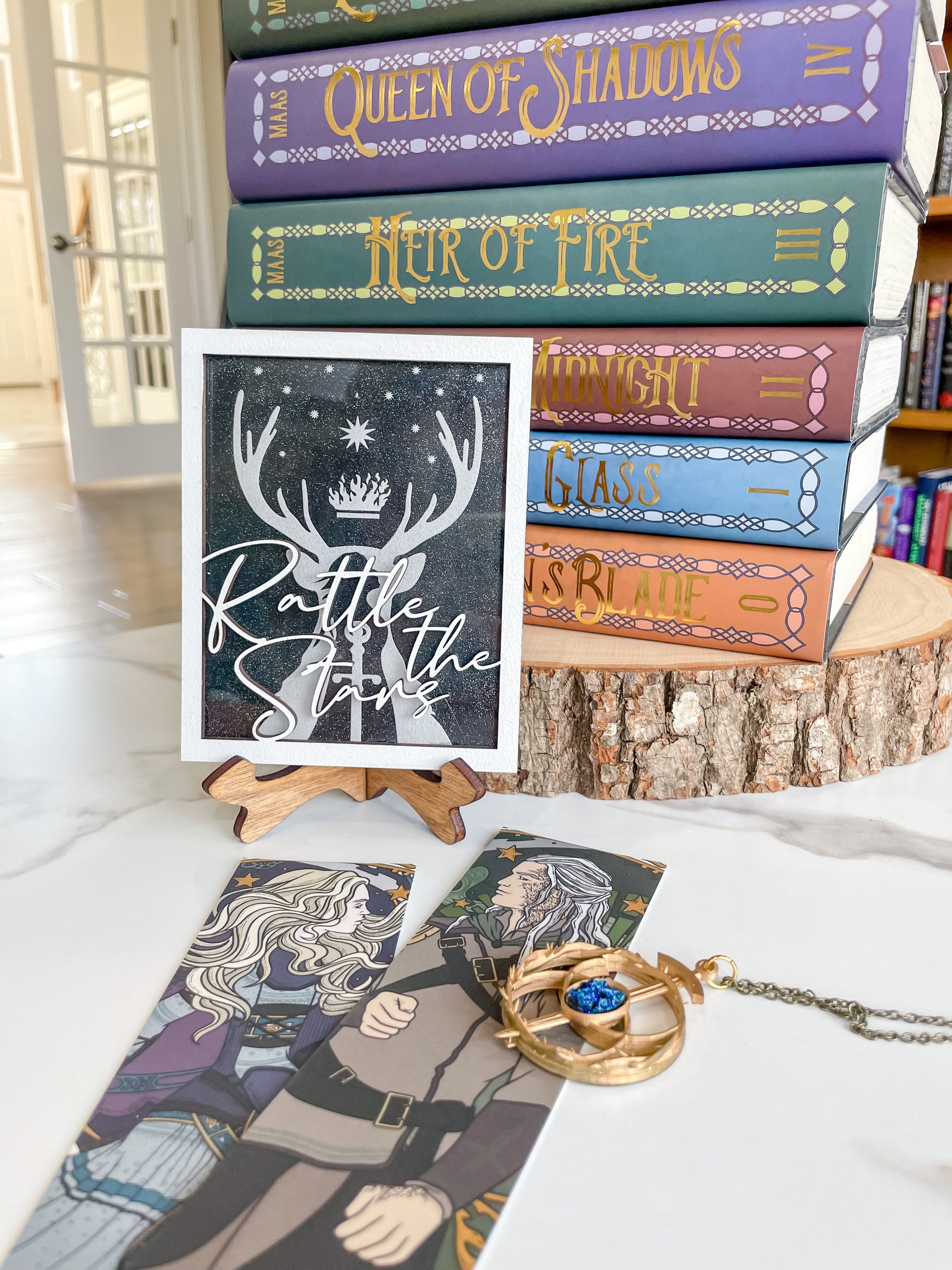 Rattle the Stars Shelf Sitter by FireDrake Artistry®  Photo by @tinybyer