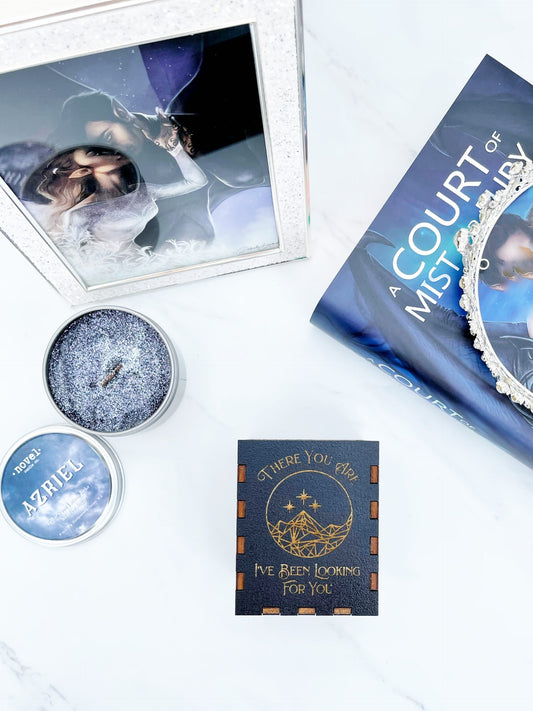 Black Fandom Inspired Bookmark Holder/ Pen Holder: ACOTAR There You Are - firedrakeartistry