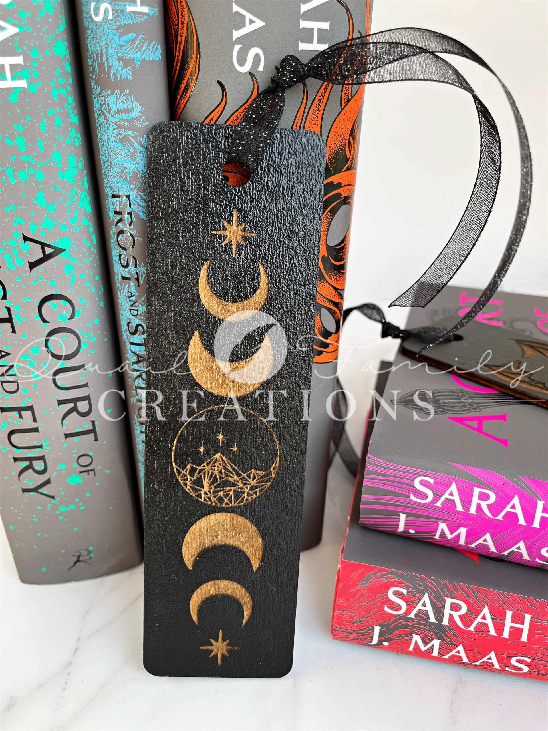 ACOTAR Night Court Bookmarks *THICK Bookmarks* - firedrakeartistry