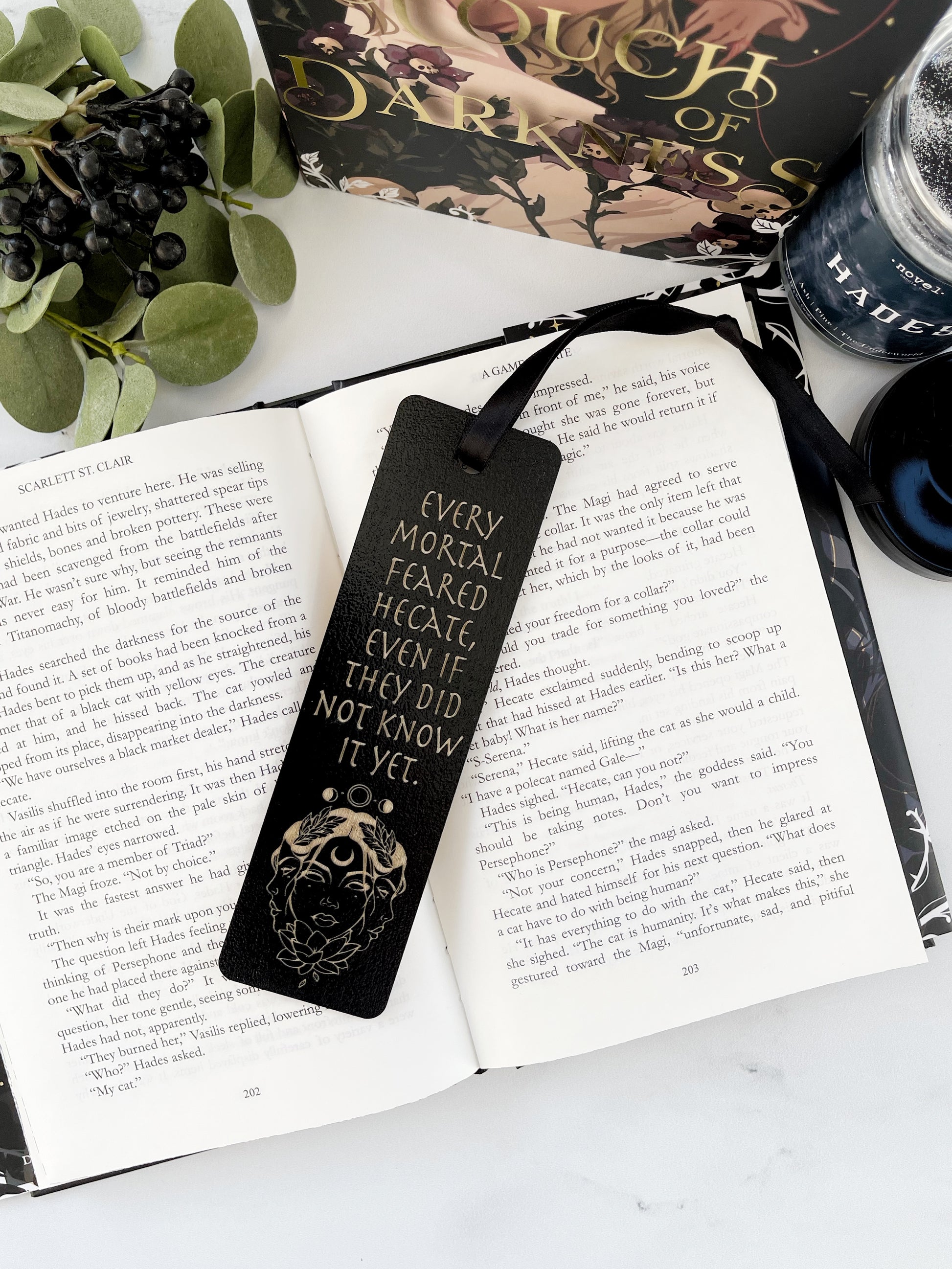 Hecate Inspired Bookmark *THICK* - firedrakeartistry
