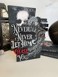Load image into Gallery viewer, "Never Let Him Chase You" - Nikki St. Crowe Sign, created by FireDrake Artistry®
