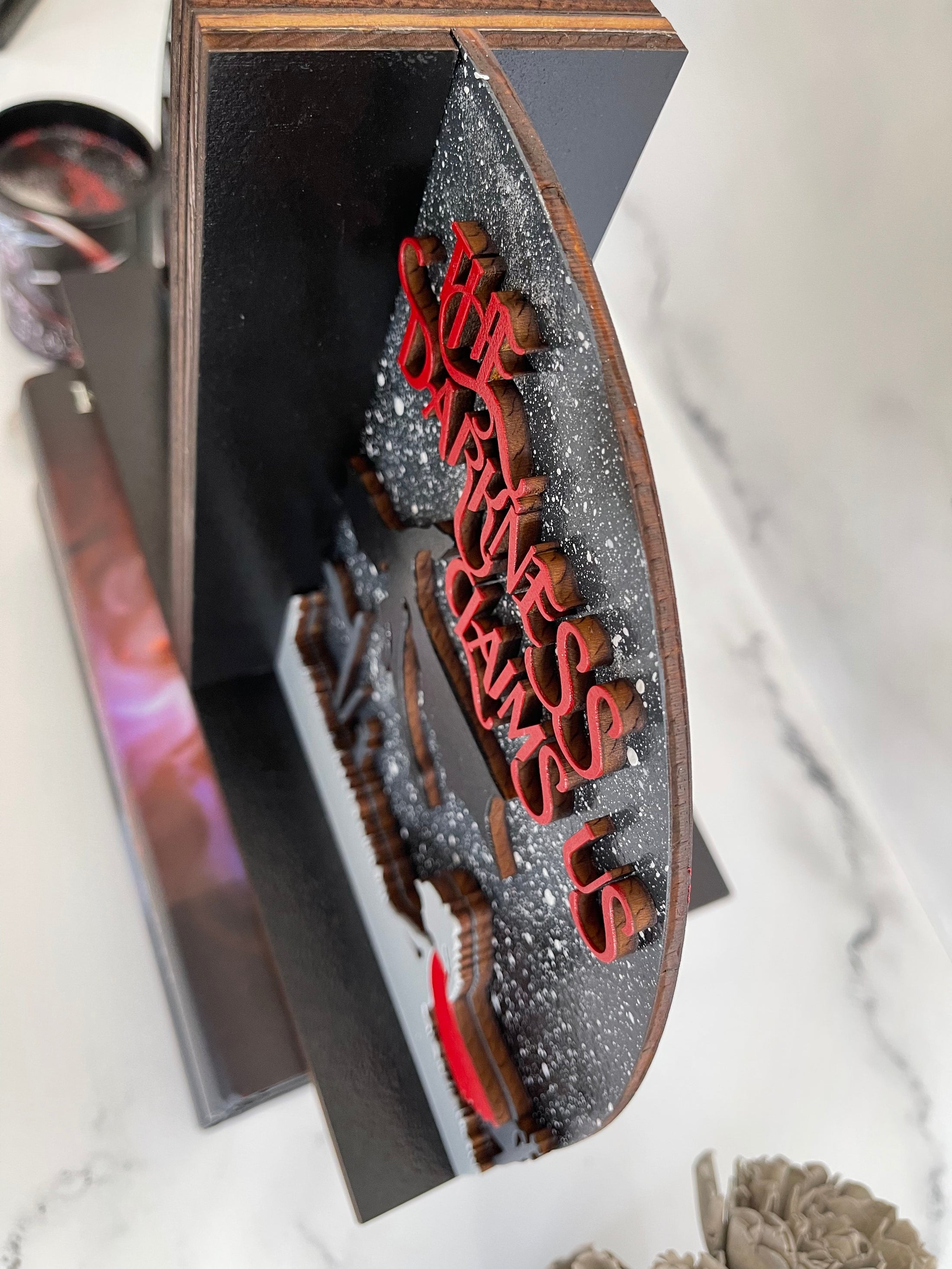 The Thirteen - Throne of Glass Bookends by FireDrake Artistry®