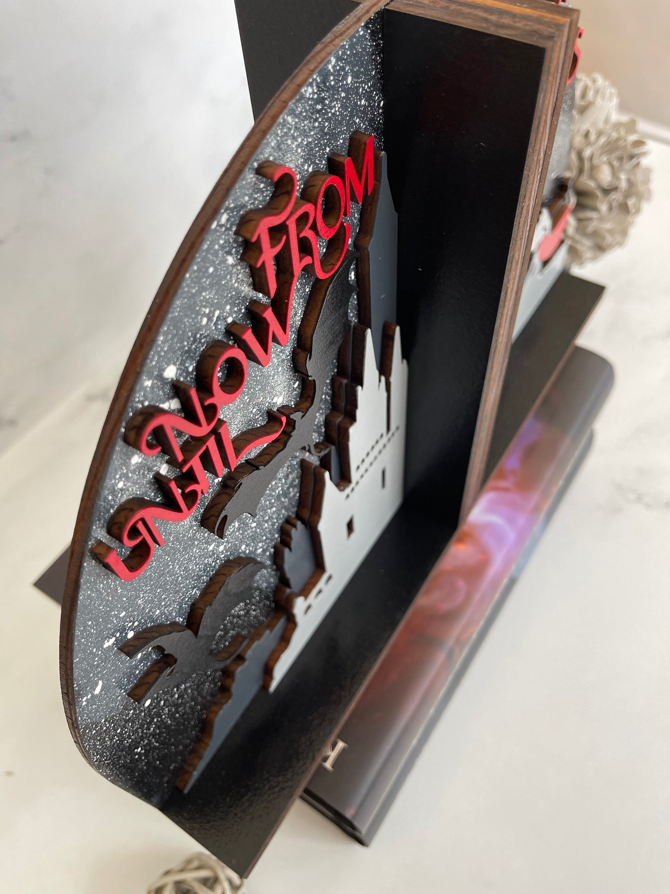 The Thirteen - Throne of Glass Bookends by FireDrake Artistry®