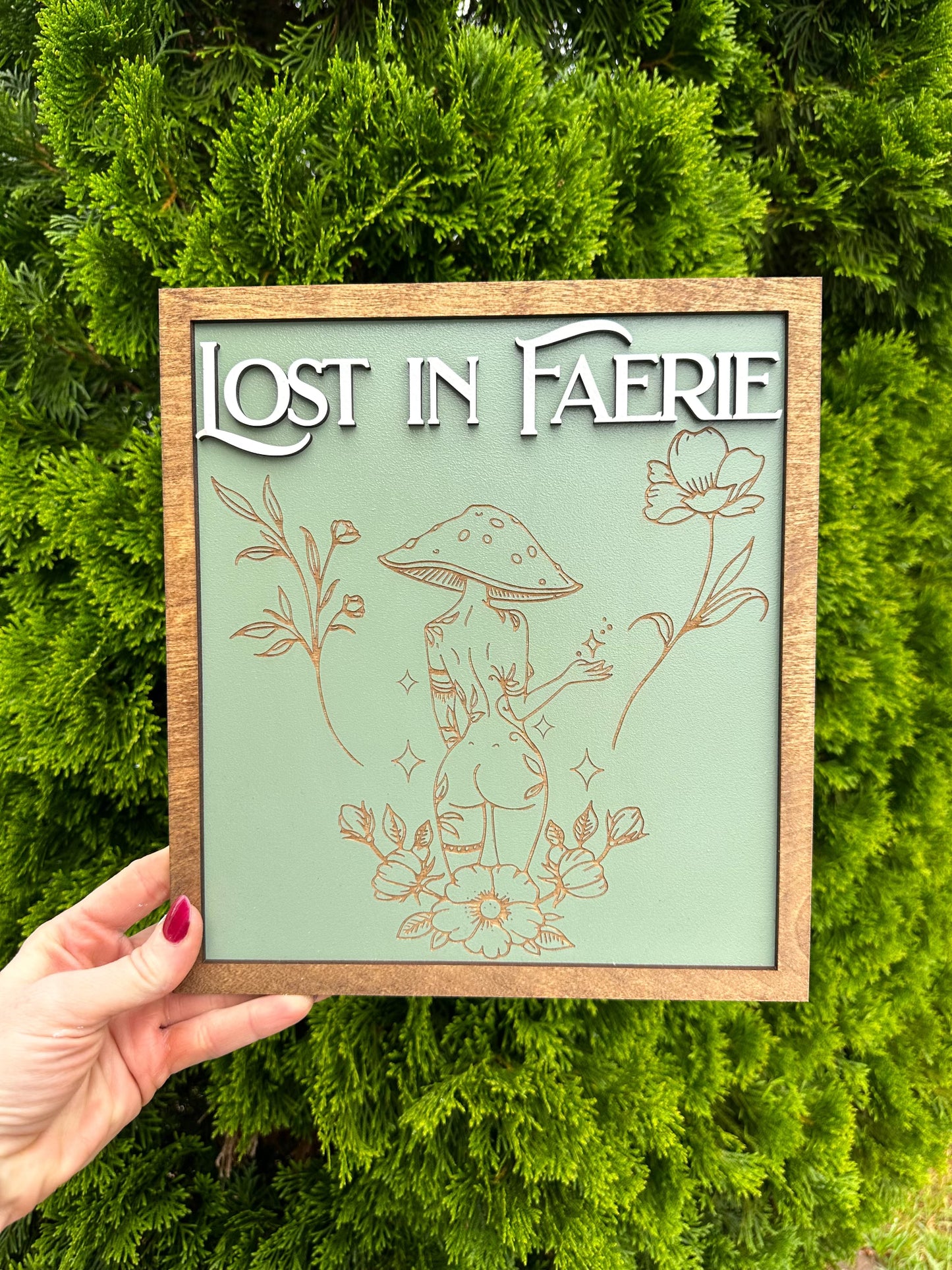 ***OLD DESIGN*** of Lost in Faerie Sign
