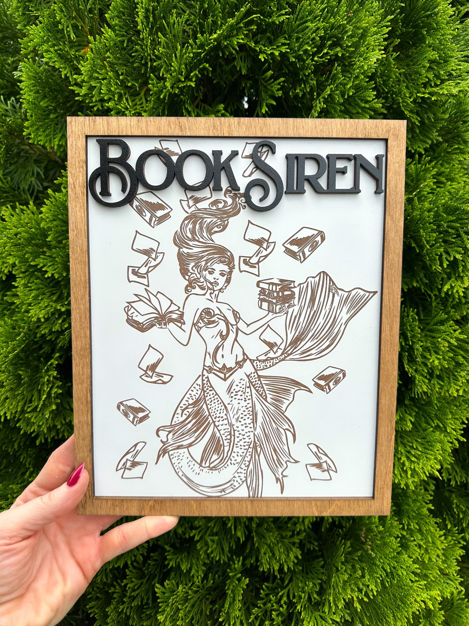 Book Siren™ sign by FireDrake Artistry®