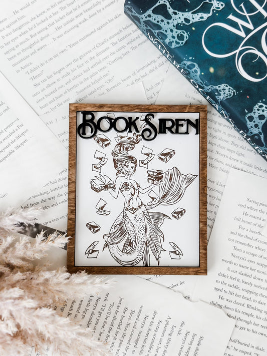 Book Siren™ sign by FireDrake Artistry®