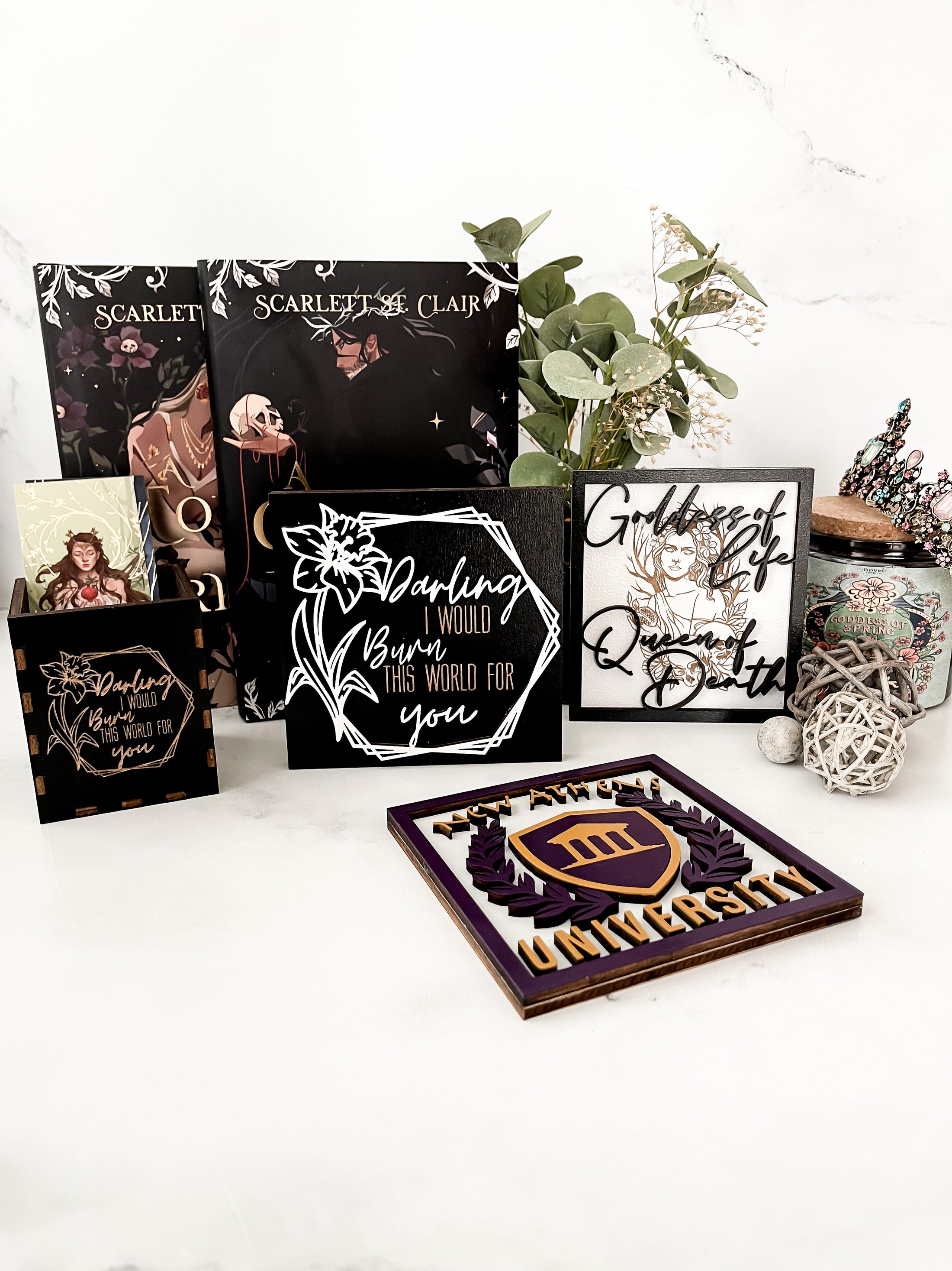 New Athens University Sign, created by FireDrake Artistry™