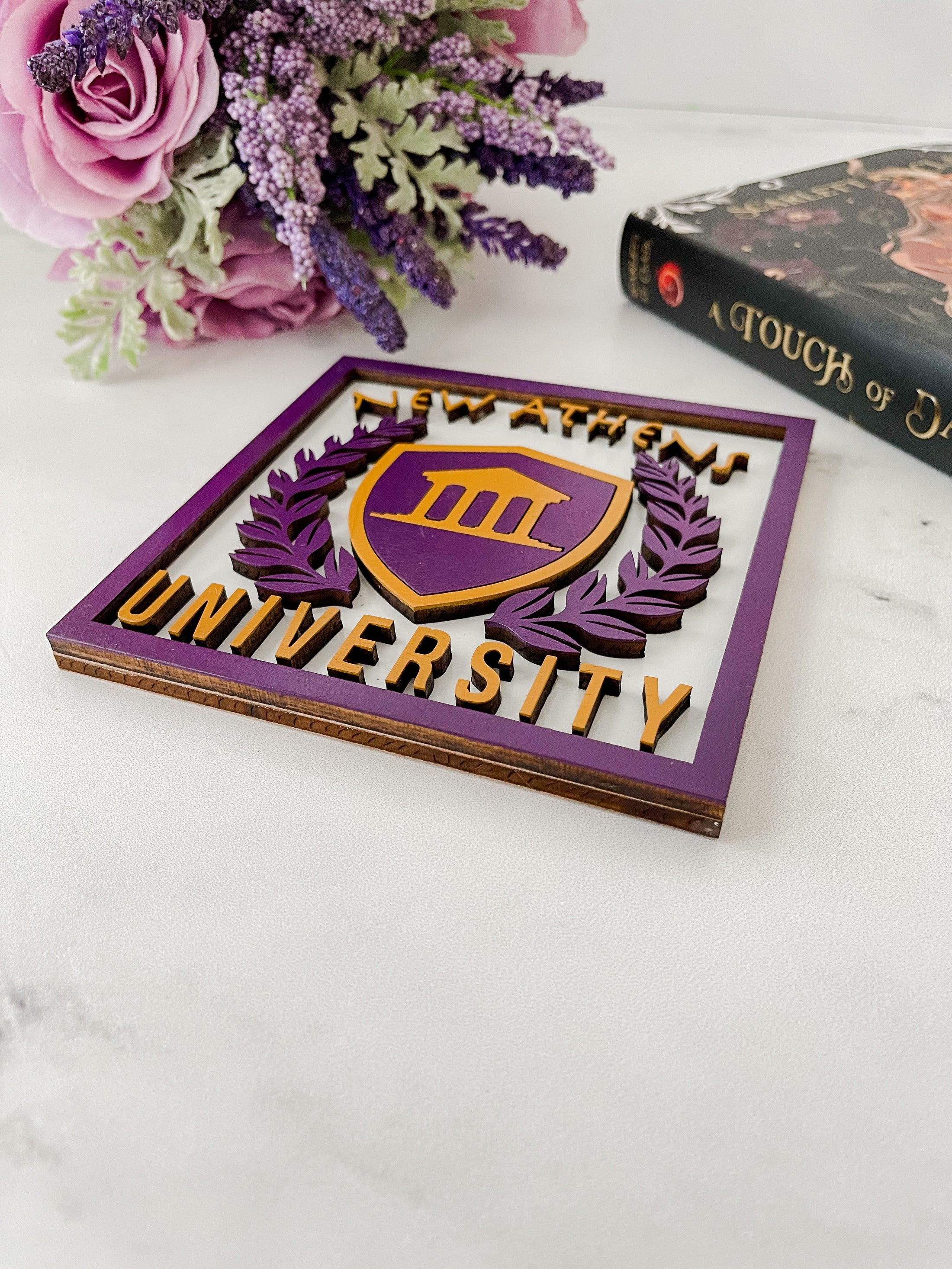 New Athens University Sign, created by FireDrake Artistry™