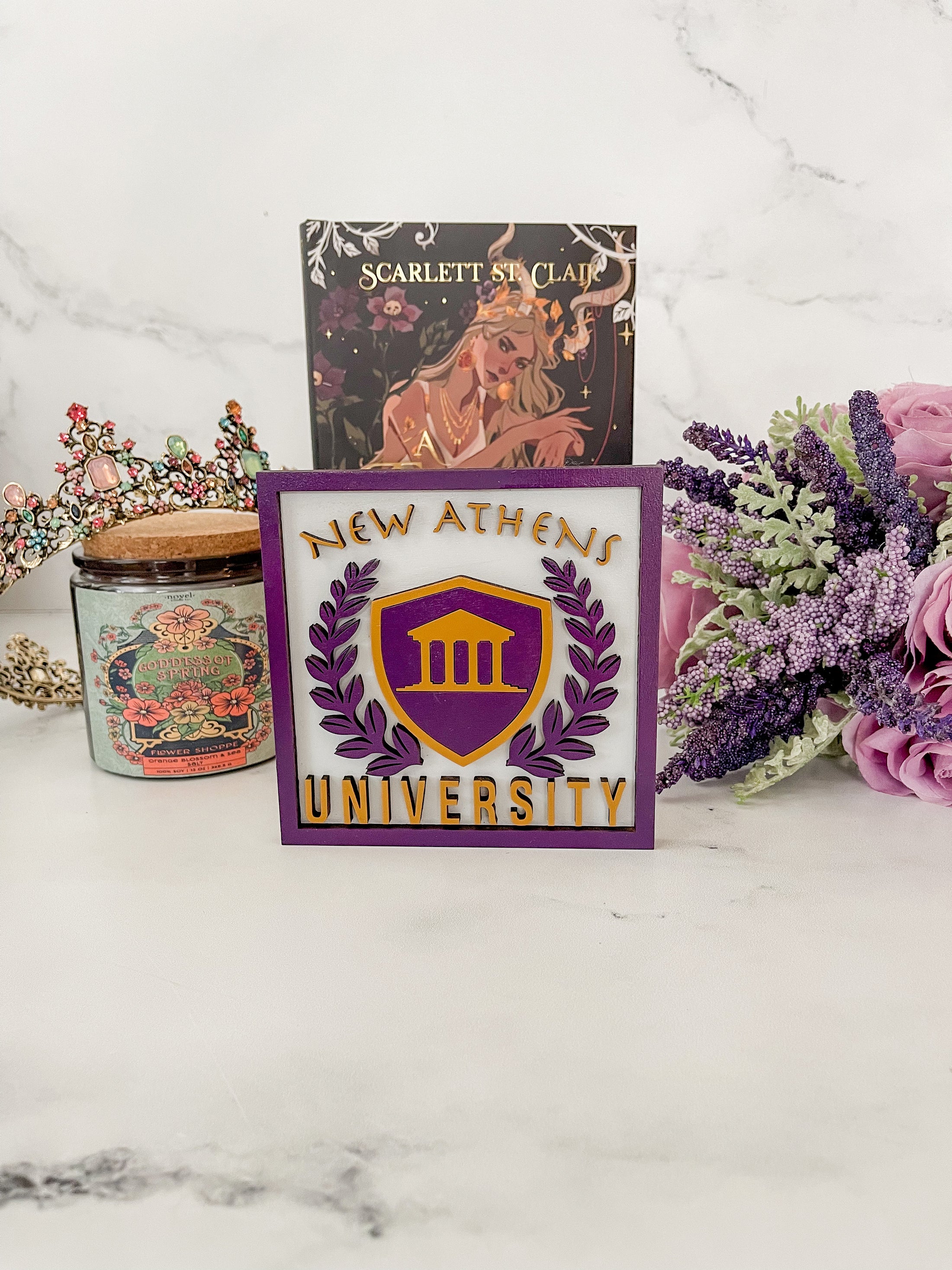 New Athens University Sign, created by FireDrake Artistry™