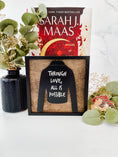 Load image into Gallery viewer, Danika Jacket w/Quote Mini Sign - firedrakeartistry
