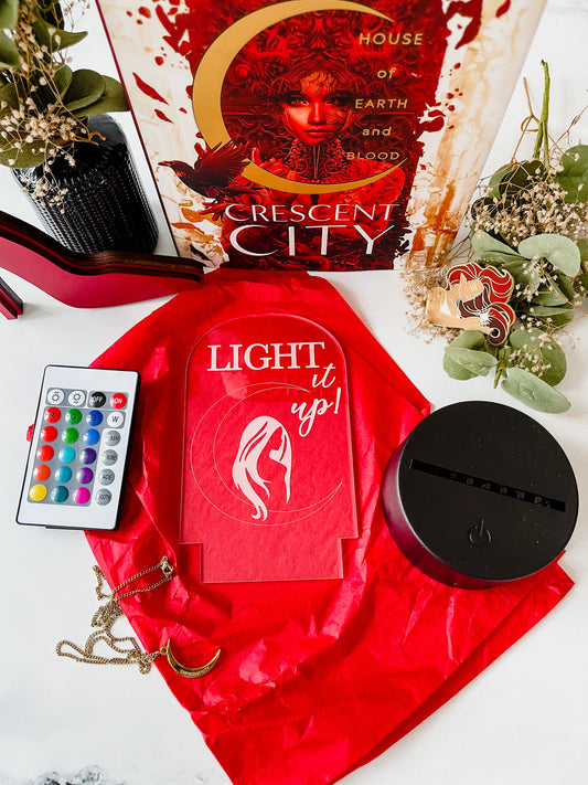 Acrylic Light Inserts by FireDrake Artistry® 