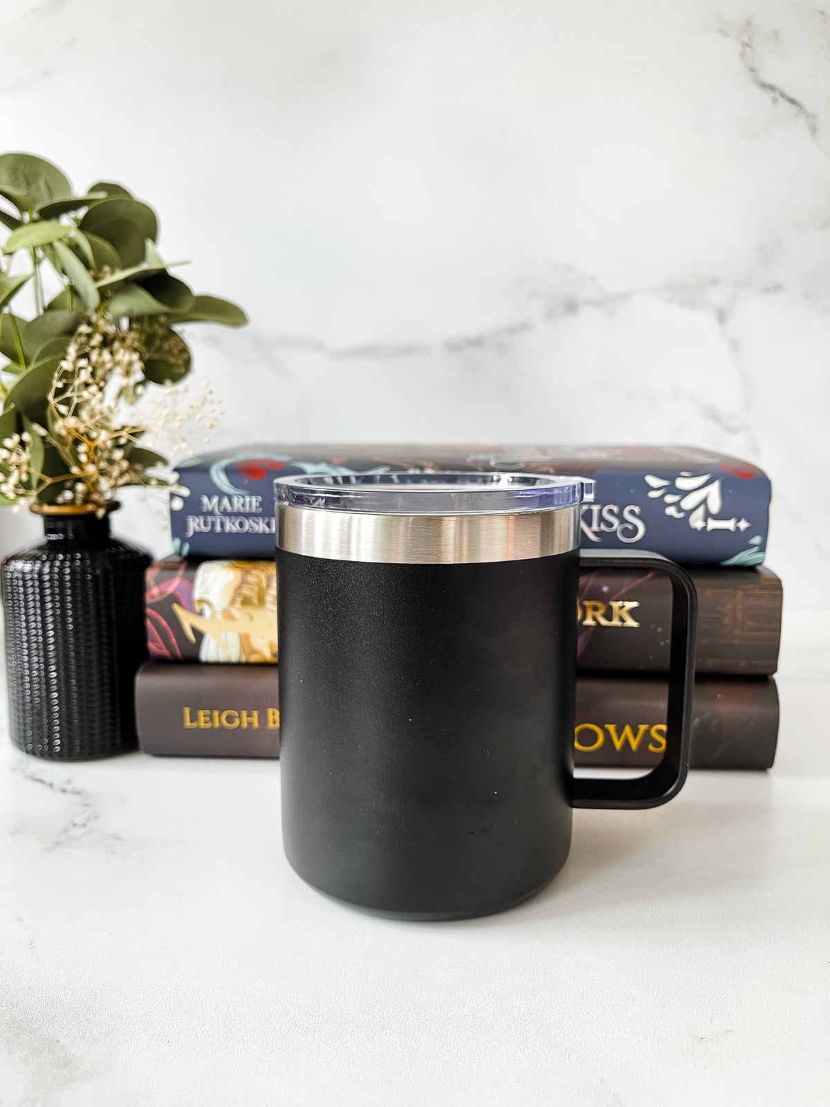 Book Dragon Mug - firedrakeartistry
