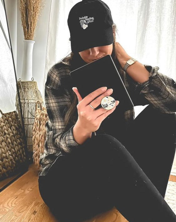 Probably Reading Smut Dad hat for FireDrake Artistry