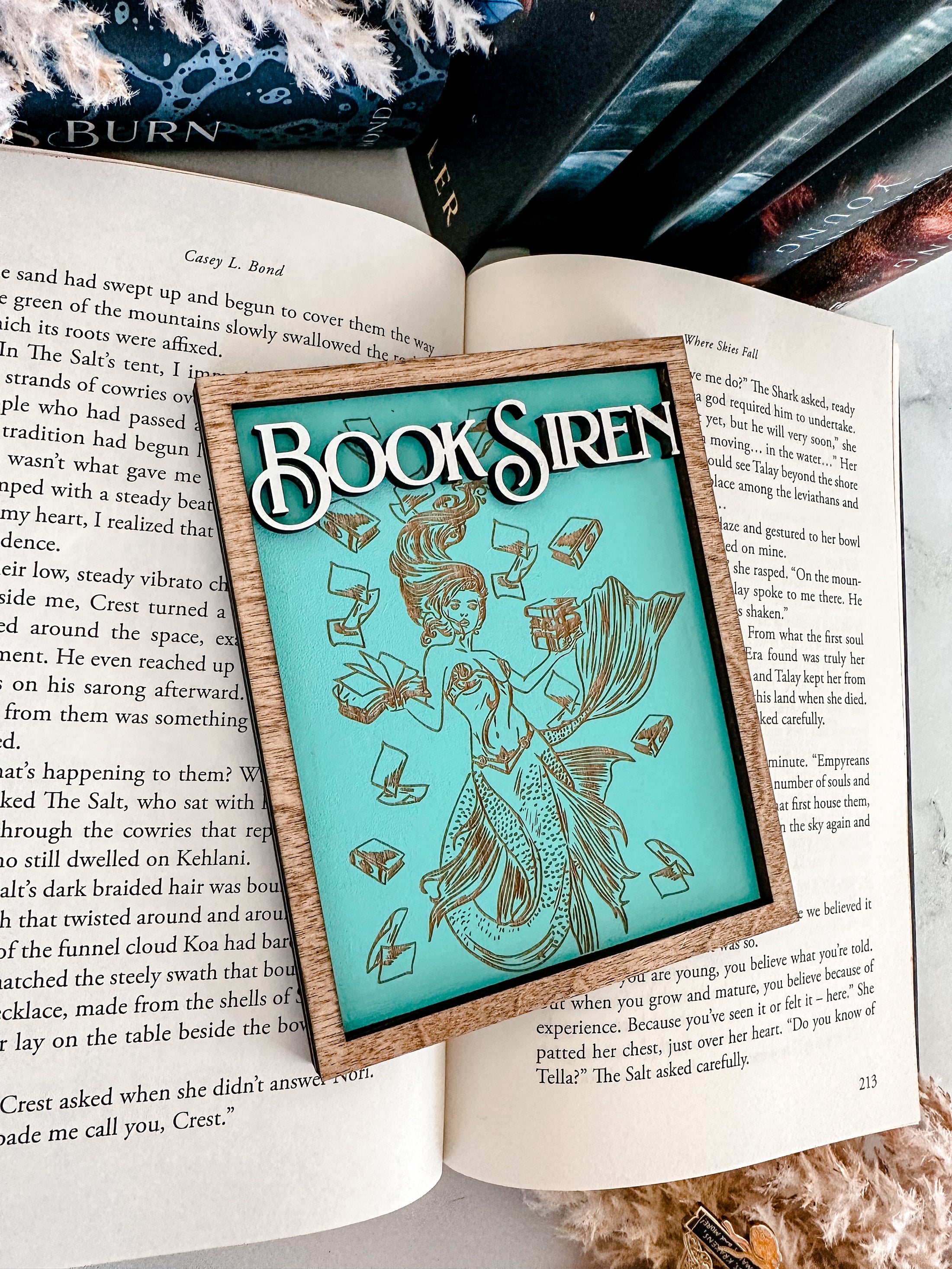Book Siren™ sign by FireDrake Artistry®