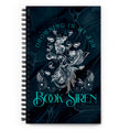 Load image into Gallery viewer, Book Siren Spiral Notebook (Blue)™ for FireDrake Artistry 
