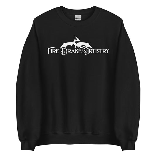 First Drake Artistry Logo Unisex Hoodie Sweatshirt Merch™ for FireDrake Artistry