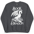 Load image into Gallery viewer, Book Dragon Unisex Sweatshirt for FireDrake Artistry

