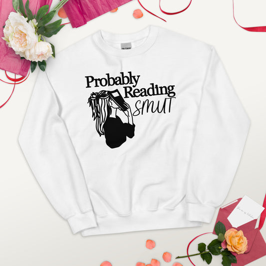 Probably Reading Smut Unisex Sweatshirt for FireDrake Artistry