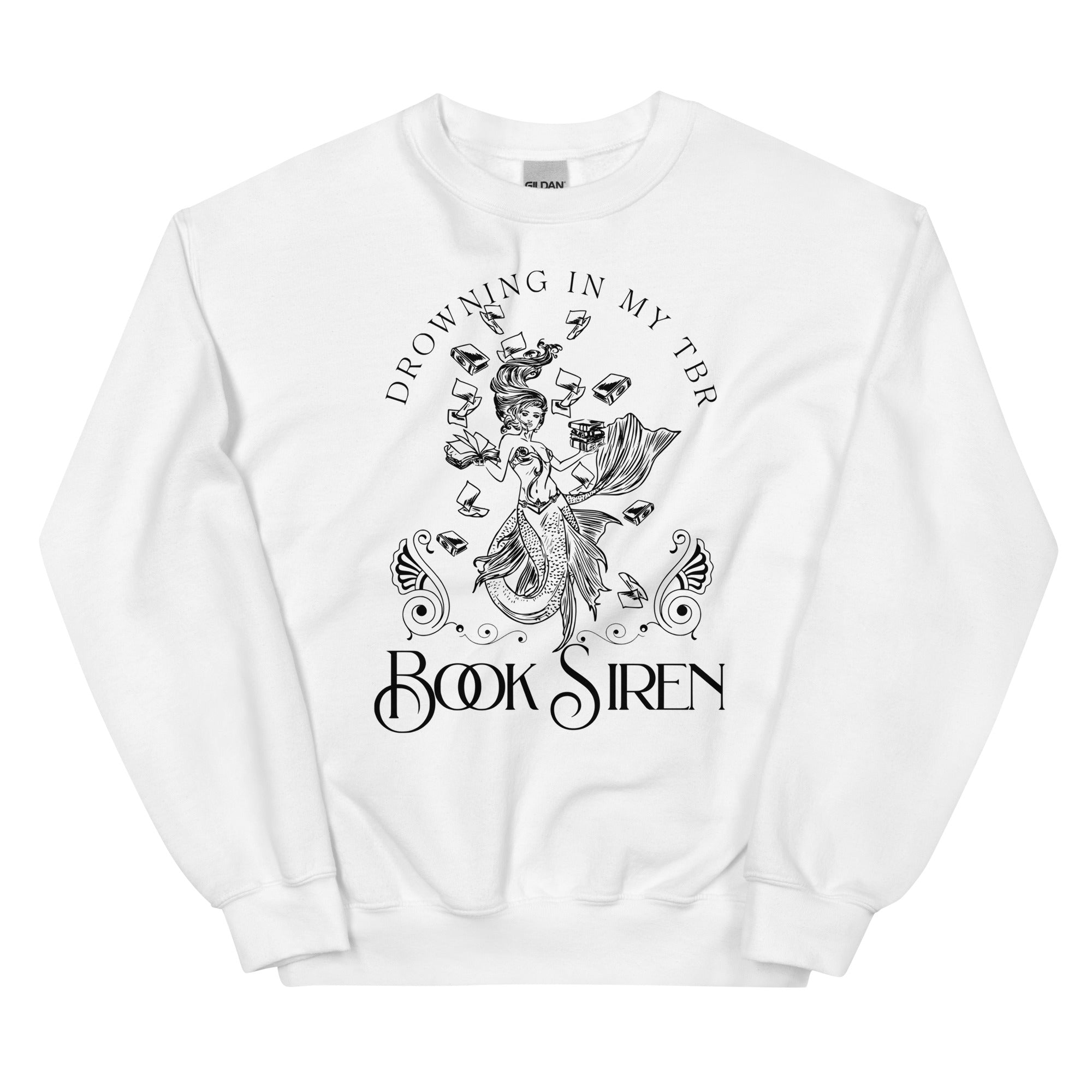 Book Siren Unisex Sweatshirt™ for FireDrake Artistry