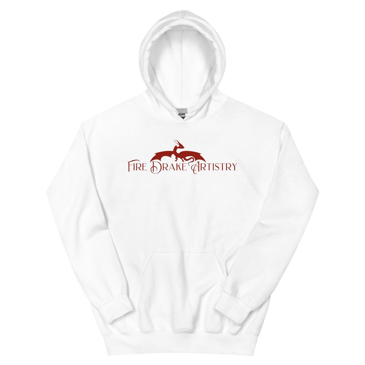 First Drake Artistry Logo Unisex Hoodie Sweatshirt Merch™ for FireDrake Artistry