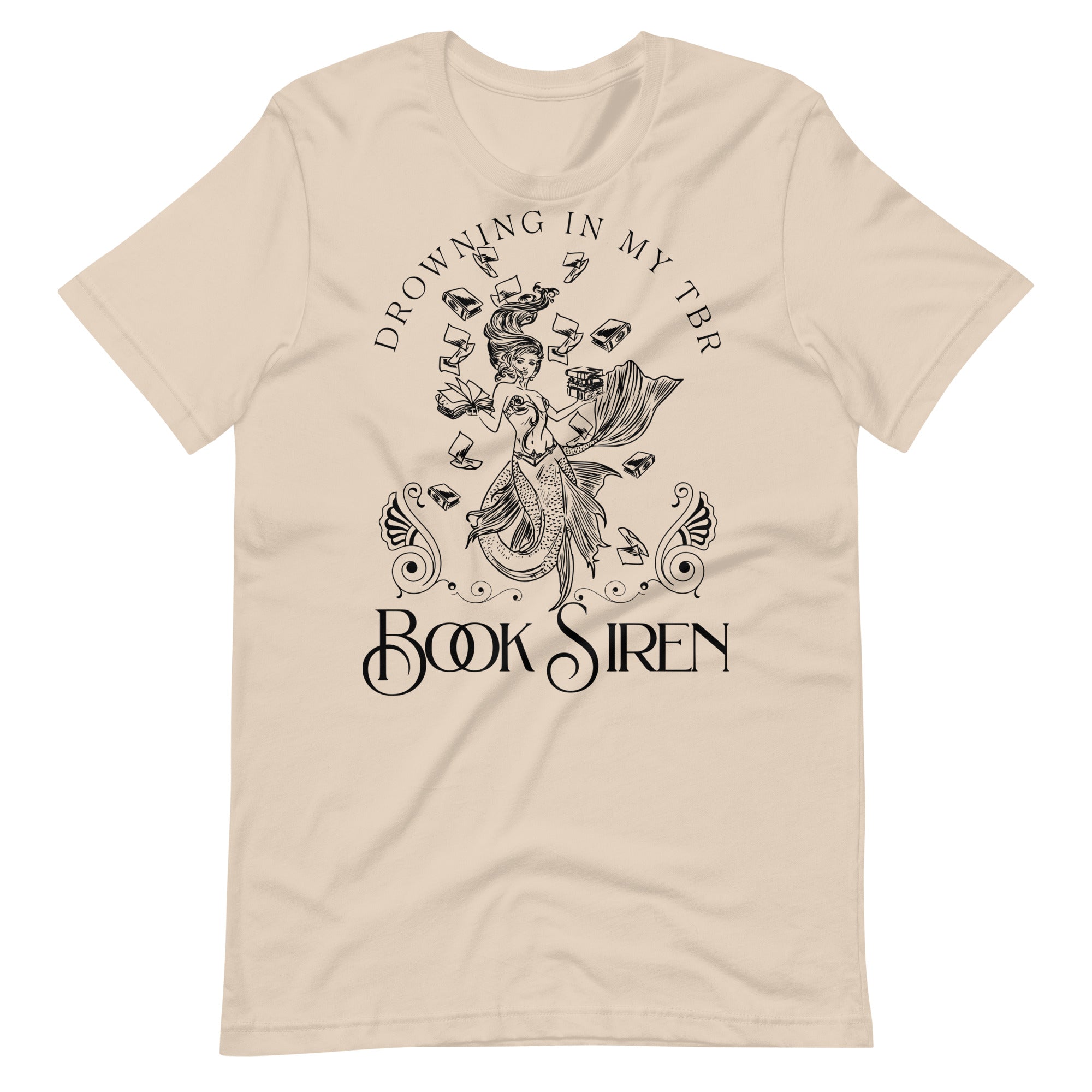Book Siren Unisex t-shirt™ for FireDrake Artistry