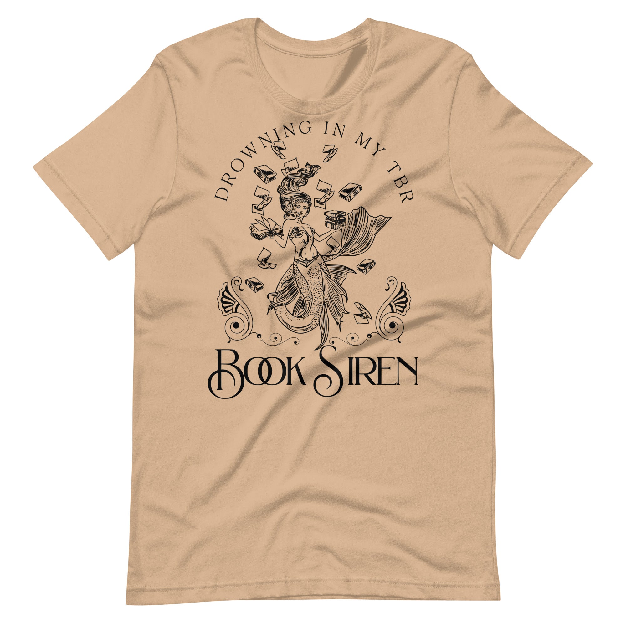 Book Siren Unisex t-shirt™ for FireDrake Artistry