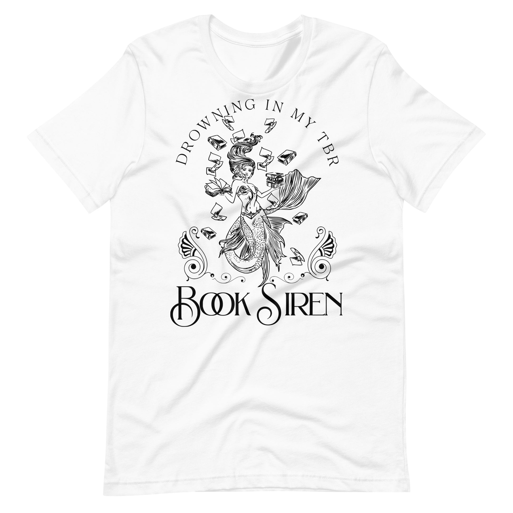 Book Siren Unisex t-shirt™ for FireDrake Artistry
